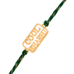 Thumbnail for trueBrowns 925 Sterling Silver Cool Bhabhi Gold-Polished Gold Micron Plated Thread Rakhi - Distacart