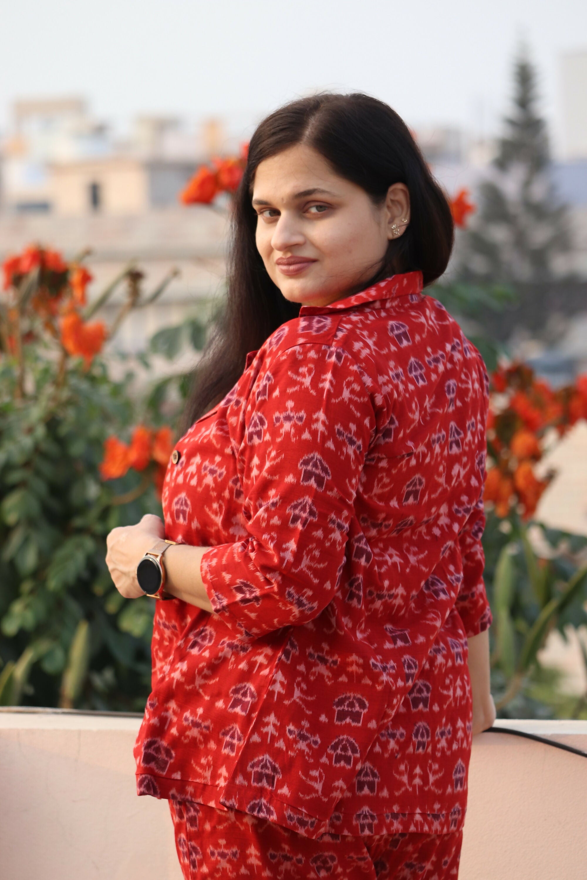 AnandaRaga Sambalpuri Co-ord Set 2