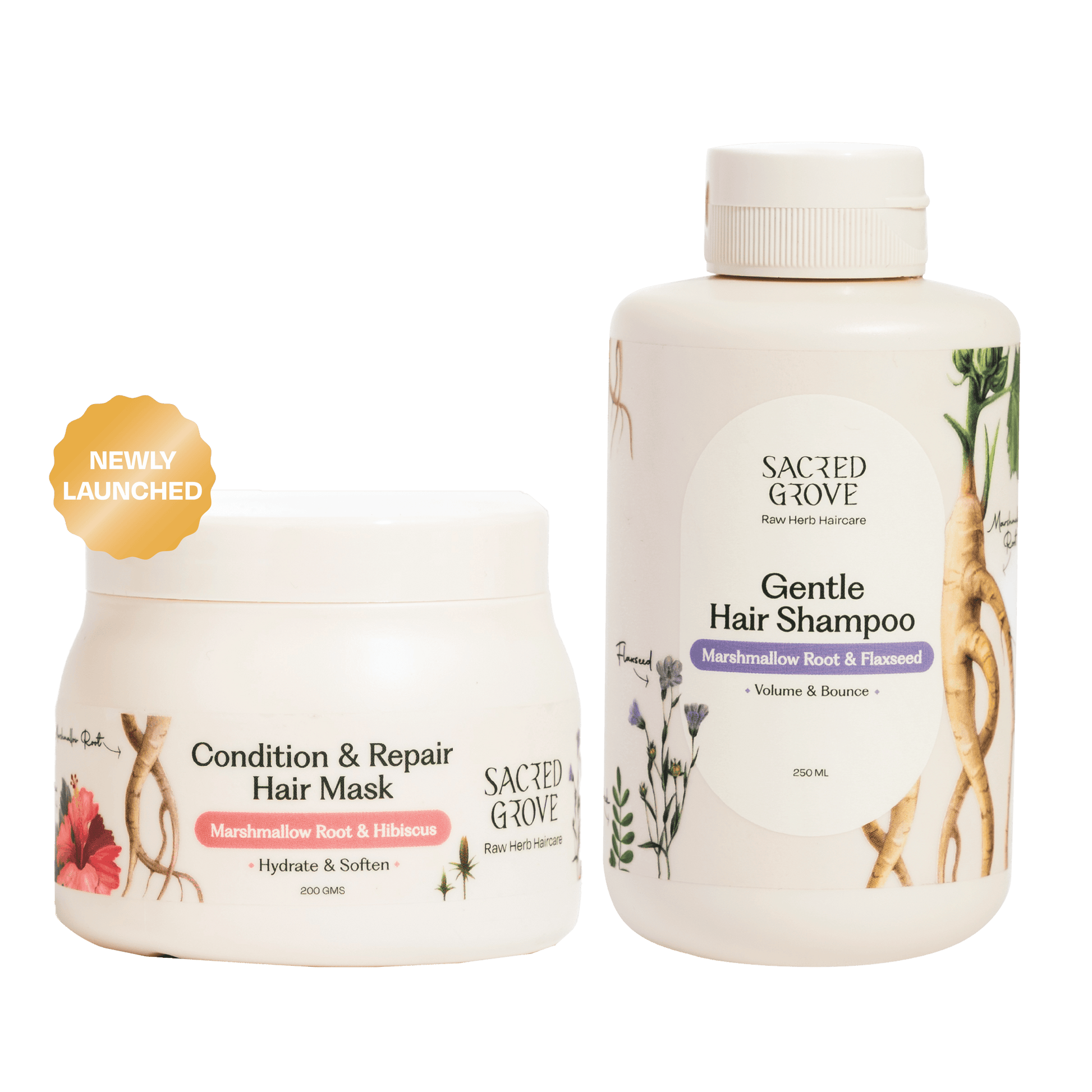 Sacred Grove Marshmallow Root Deep Conditioning Combo - Distacart