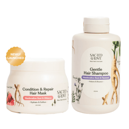 Sacred Grove Marshmallow Root Deep Conditioning Combo - Distacart