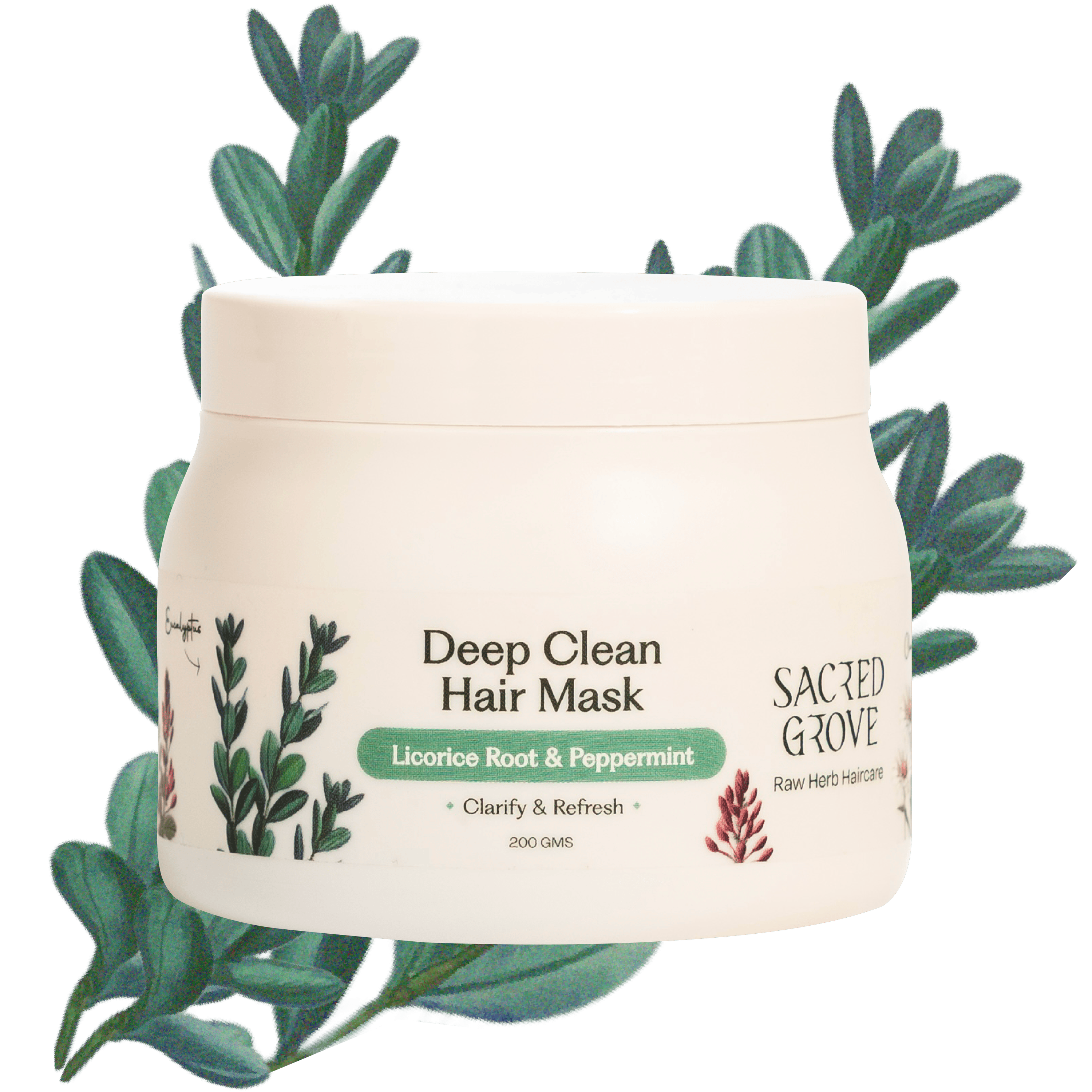 Sacred Grove Licorice & Peppermint Deep Clean Scalp Mask - Distacart