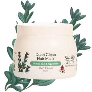 Sacred Grove Licorice & Peppermint Deep Clean Scalp Mask