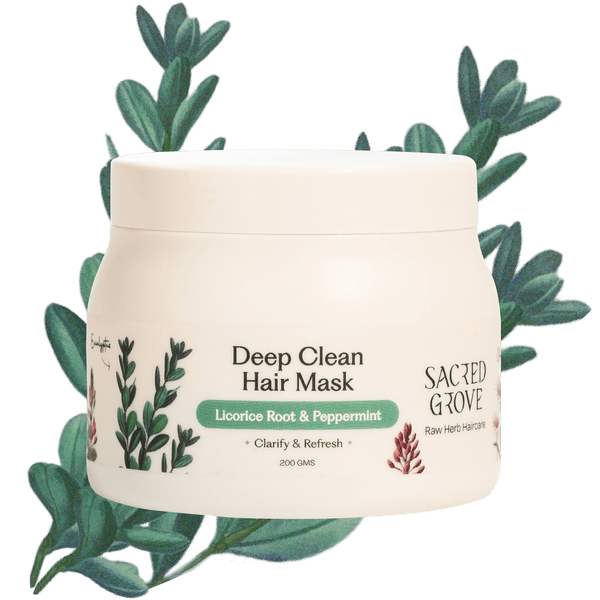 Sacred Grove Licorice & Peppermint Deep Clean Scalp Mask