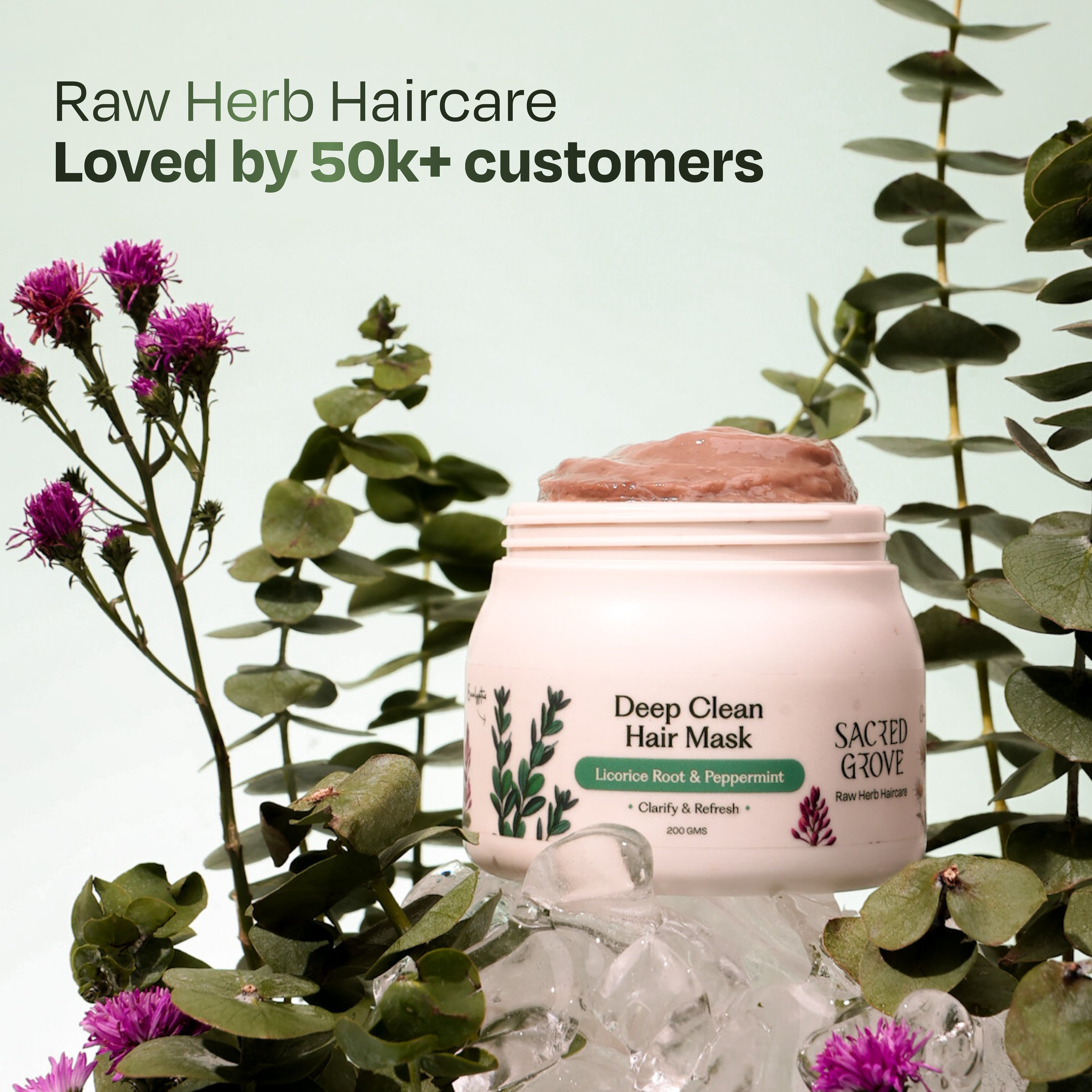 Sacred Grove Licorice & Peppermint Deep Clean Scalp Mask