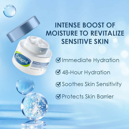 Cetaphil Optimal Hydration Night Cream - Distacart