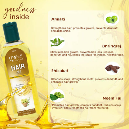 Globus Naturals Anti Dandruff Hair Oil - Distacart