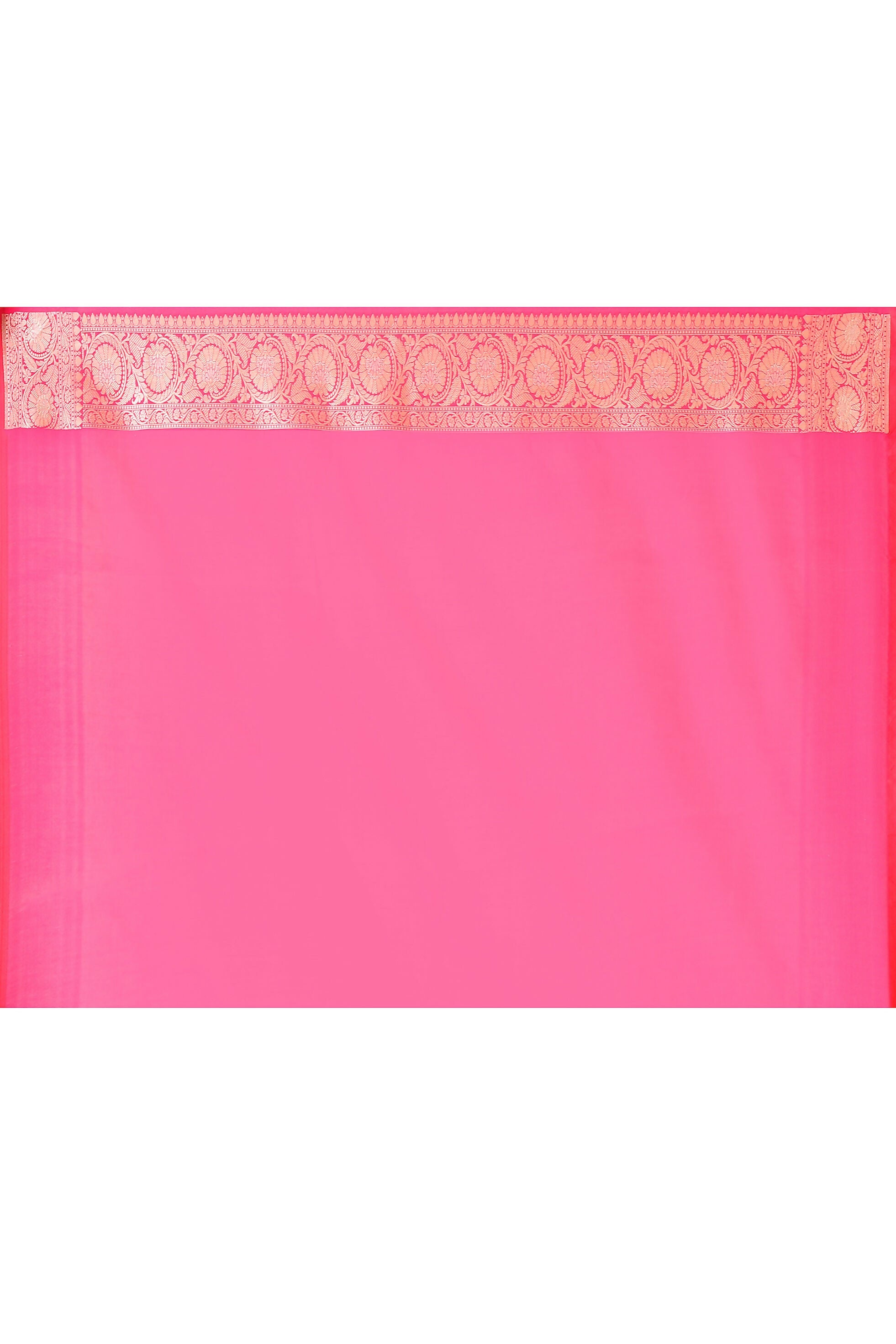 Joban Fashion Hot Pink Soft Pure Handloom Banarasi Silk Saree