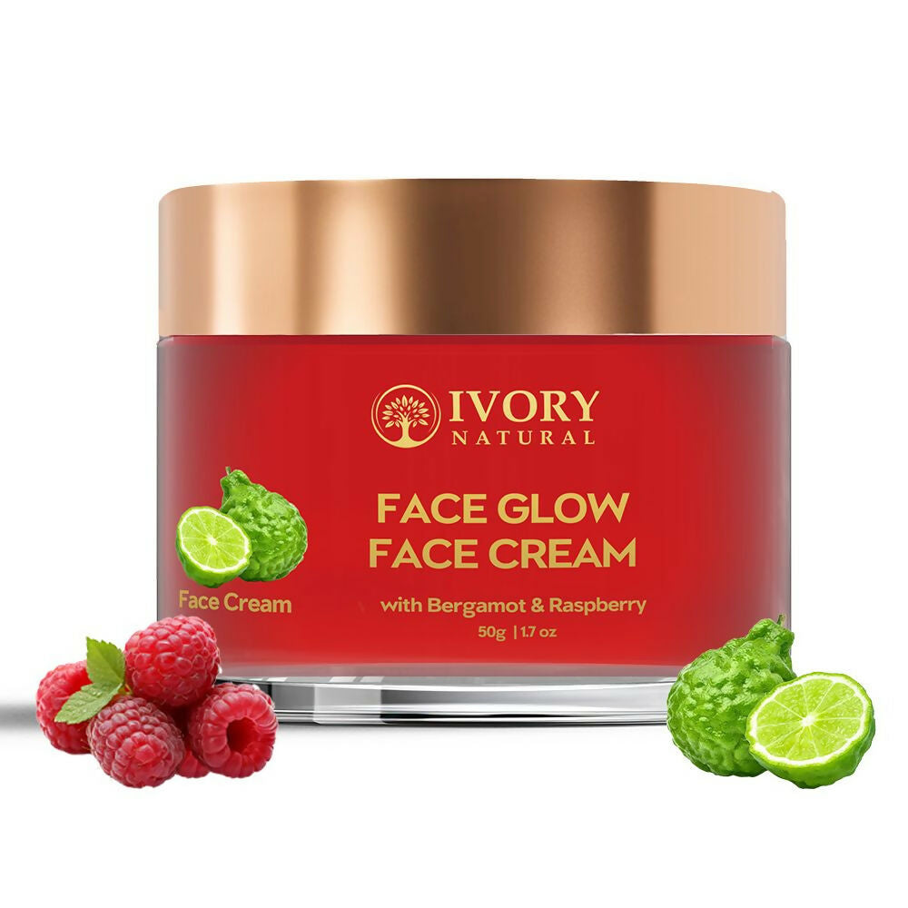 Ivory Natural Face Glow Cream For Skin Glow With Moisture And Luminosity - Distacart