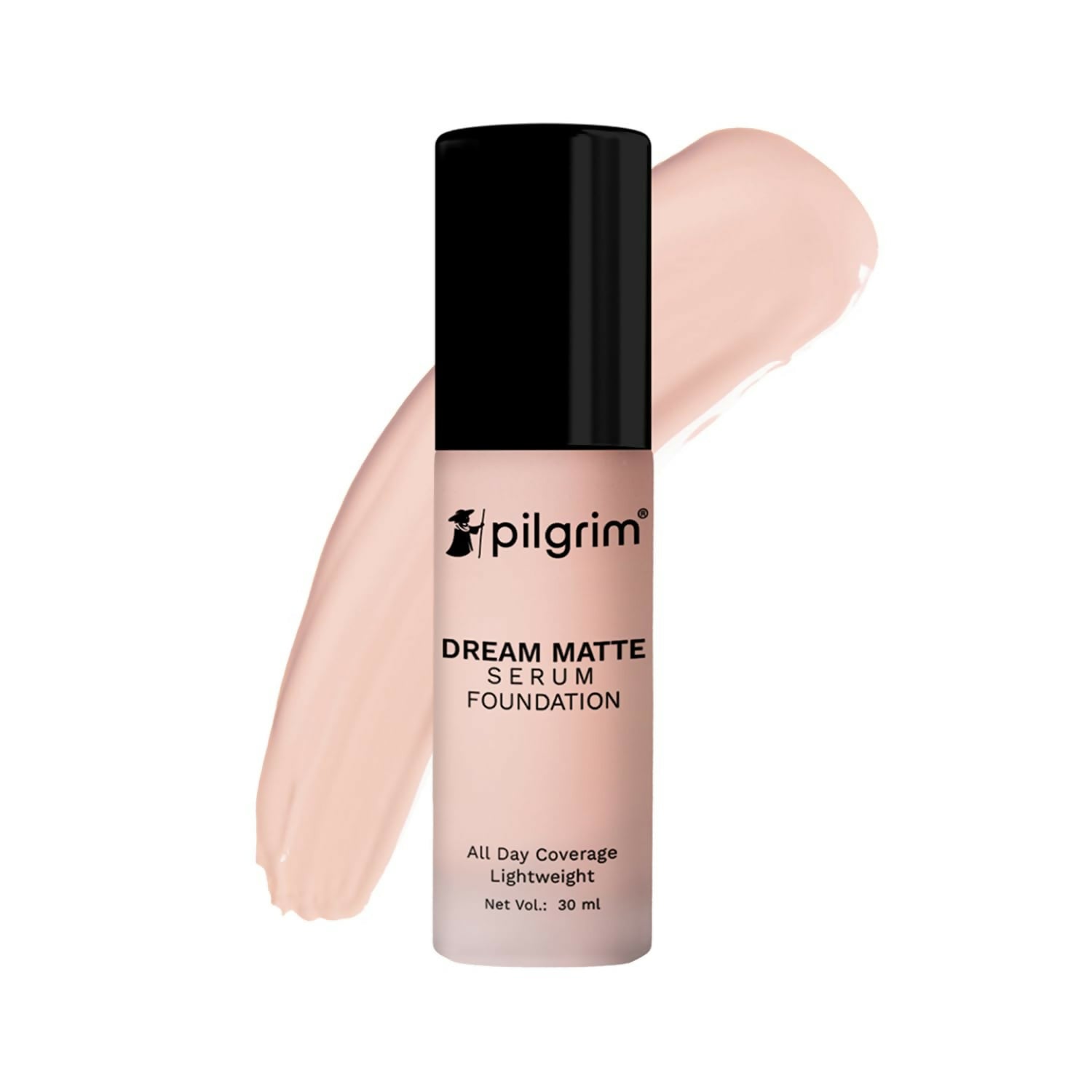 Pilgrim Dream Matte Serum Foundation With Matte & Poreless All Day Coverage Lightweight - Pure Ivory - Distacart