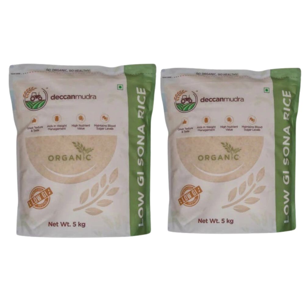 Deccanmudra Organic Telangana Sona Rice - Distacart