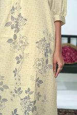 Thumbnail for BulBul Reeva Silk White Kurta Set