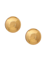 Thumbnail for Ruby Raang Golden Round Studs