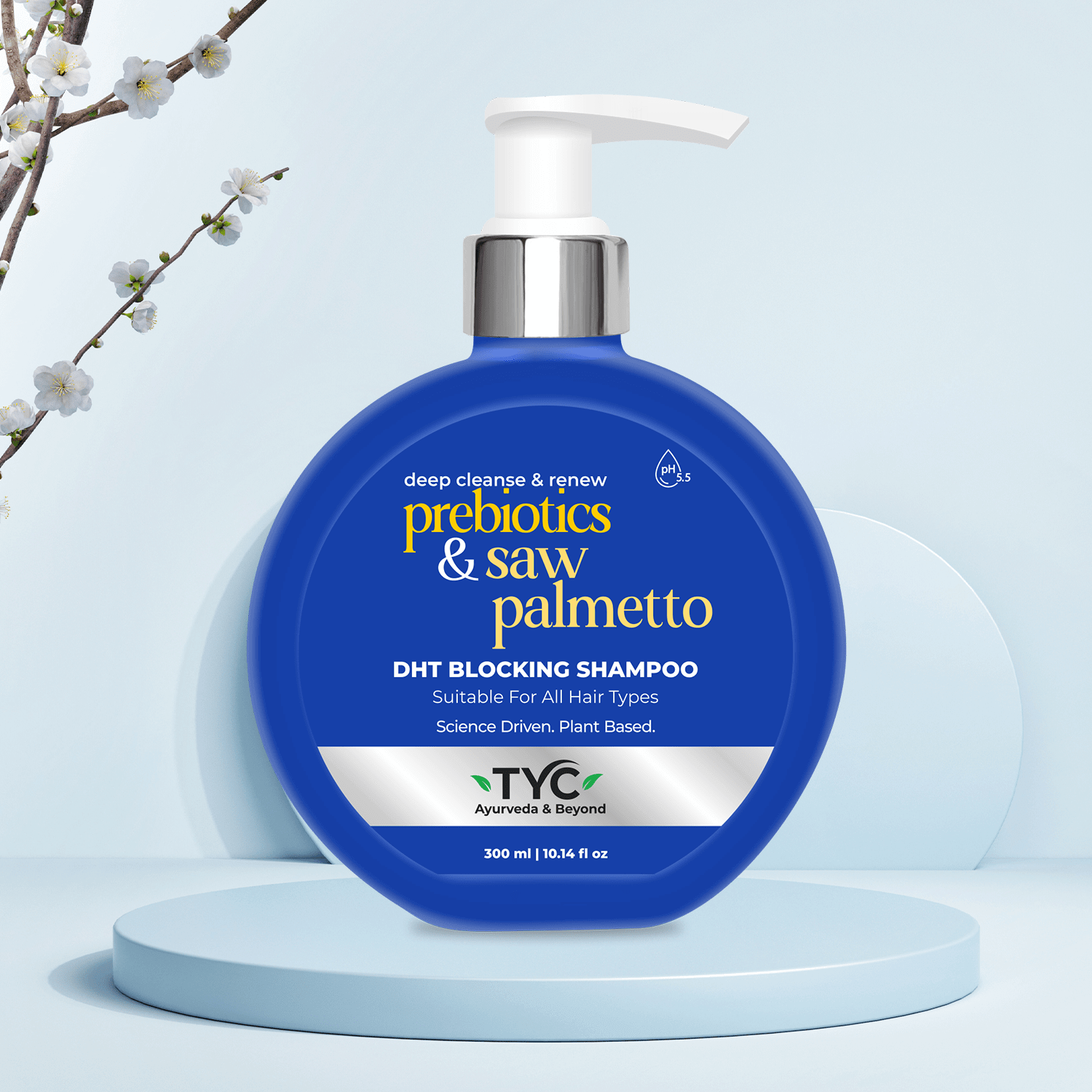 TYC DHT Blocking Shampoo -Prebiotics + Saw Palmetto - Dista