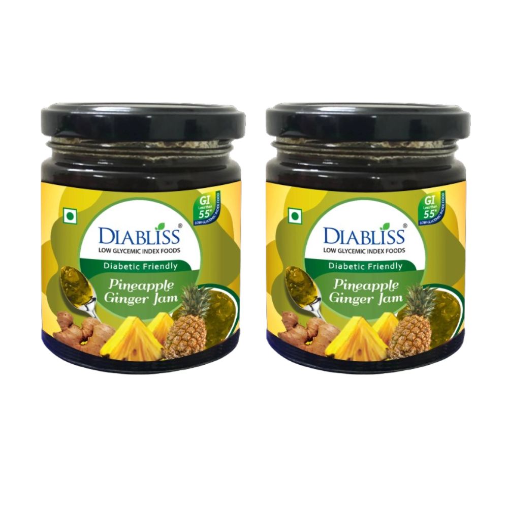Diabliss Diabetic Friendly Pineapple Ginger Jam