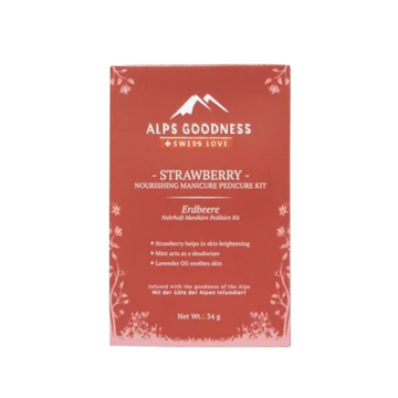 Alps Goodness Strawberry Nourishing Manicure Pedicure Kit - Distacart