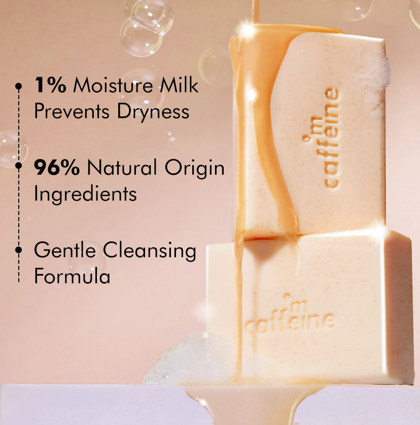 mCaffeine Caramel Crunch Exfoliating Soap