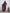 Lorenvalley Purple PV Chanderi Embroidered work Kurta Set