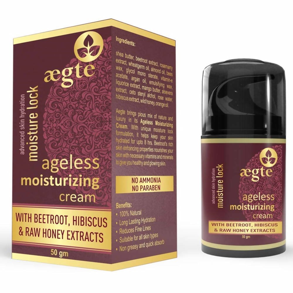 Aegte Ageless Moisturizing Cream benefits