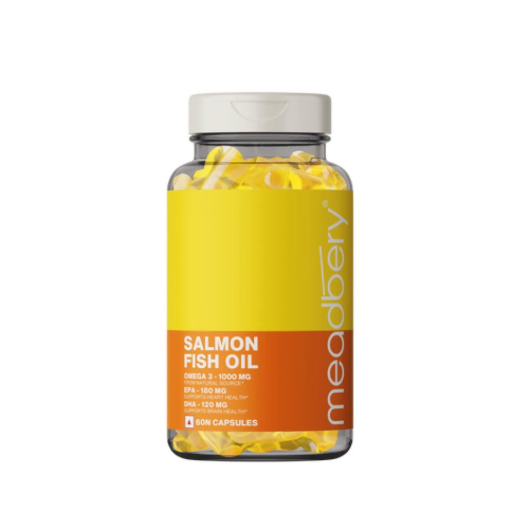Meadbery Salmon Fish Oil Capsules - Distacart