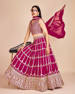 Thumbnail for Lehenga Mart Designer Wedding Lehenga Choli For Women - Purple - Distacart