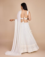 Thumbnail for Lehenga Mart Designer Wedding Lehenga Choli For Women - White - Distacart