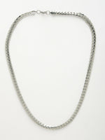 Thumbnail for NVR Men's Silver-Plated Stainless Steel Chain - Distacart