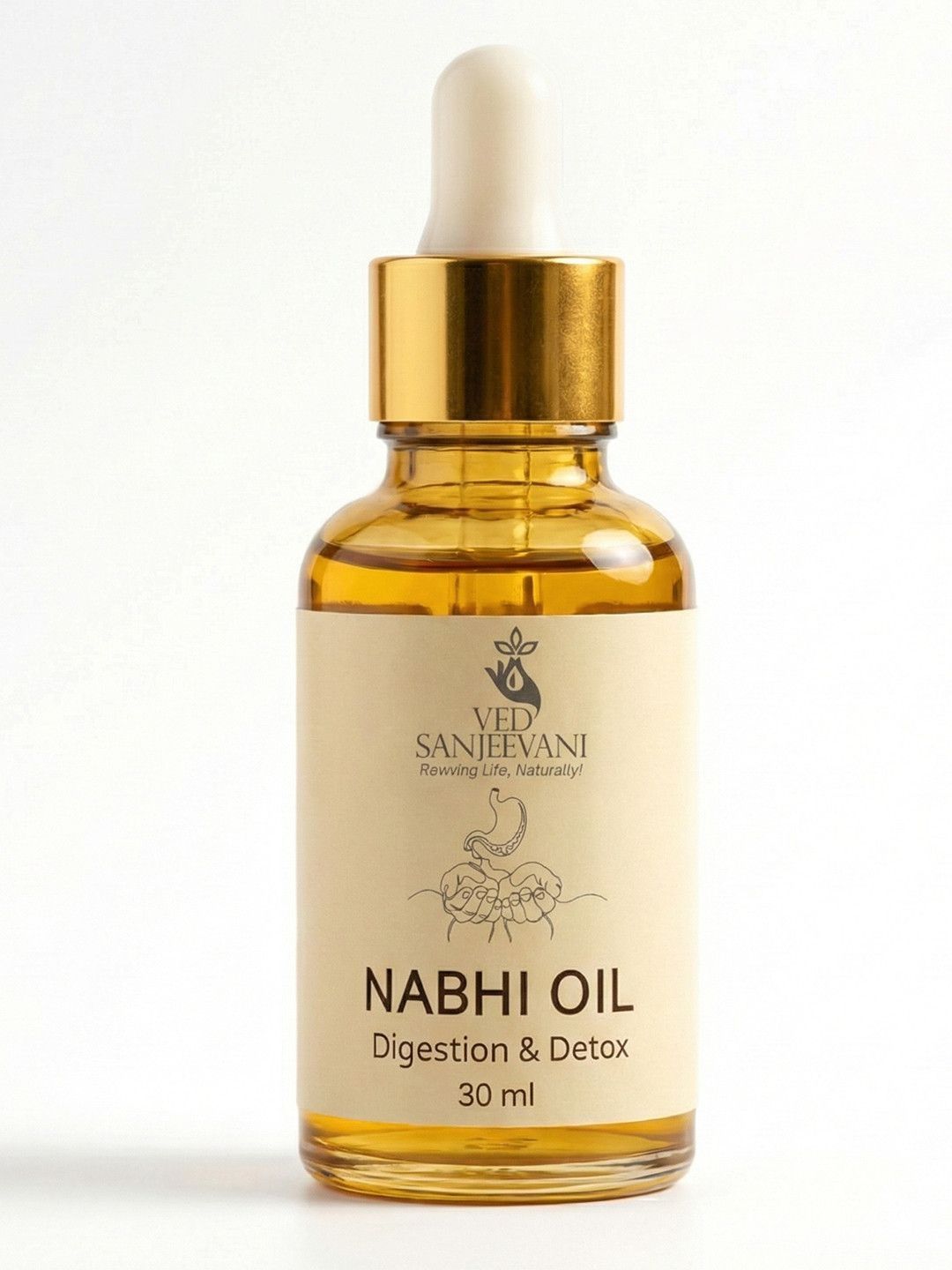 Ved Sanjeevani Digestion & Detox Nabhi Oil - Dista