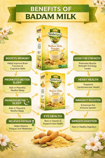 Thumbnail for VedaRasa Badam Milk Powder Instant Almond Drink Mix - Distacart