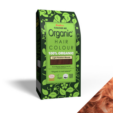 Radico Organic Hair Color Powder - Light Reddish Blonde - Distacart