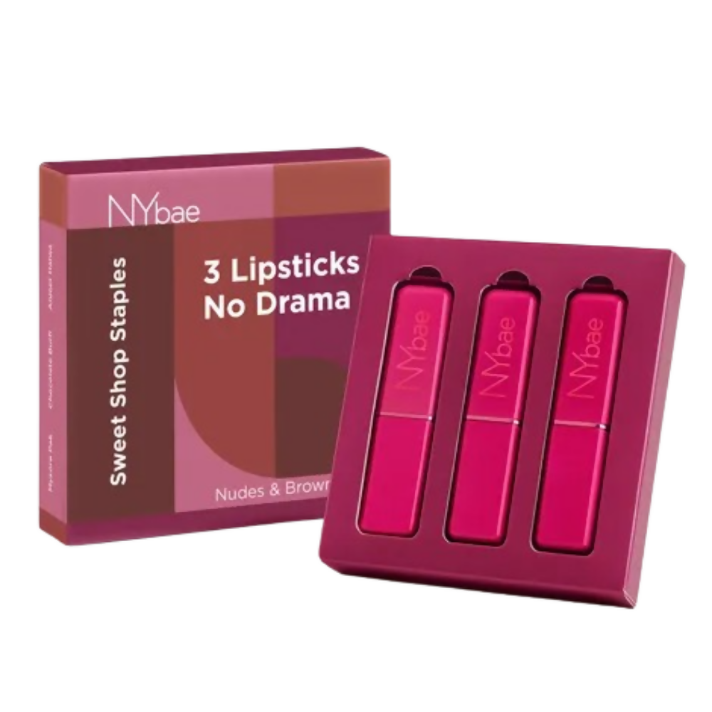 NY Bae Sweet Shop Staples Lipsticks: Nudes & Browns Combo - Distacart