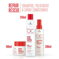 Thumbnail for Schwarzkopf Professional Bc Peptide Repair Rescue Micellar Clean Combo (Red) - Distacart