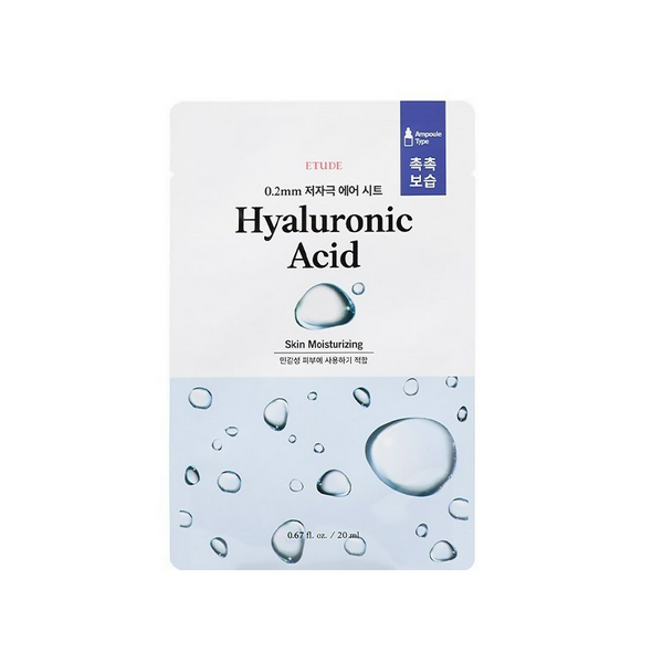 Etude House 0.2 Air Mask Hyaluronic Acid Sheet Mask - Distacart