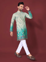 Thumbnail for Anaita Light Green Multi Colour Kurta - Distacart