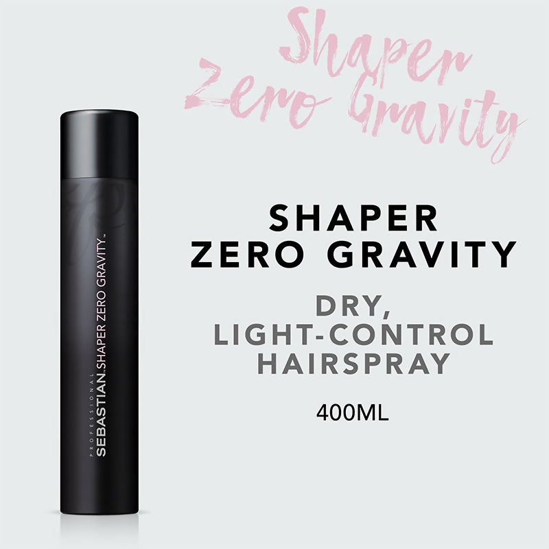 Sebastian Professional Shaper Zero Gravity Hairspray For Effortless Control - Distacart