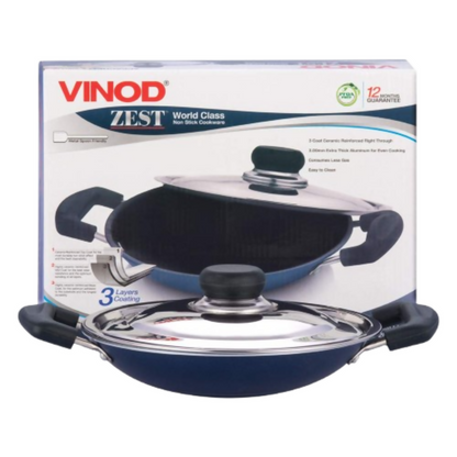Vinod Zest Non Stick Appachetty with Lid - Dista
