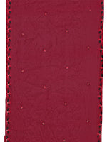 Thumbnail for Embroidered Kurta With Pant & Embroidered Cut Work Organza Dupatta, Maroon - Hiral Fashion - Distacart