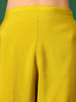 Thumbnail for Embroidered Kurta With Pant & Embroidered Dupatta, Yellow - Hiral Fashion - Distacart