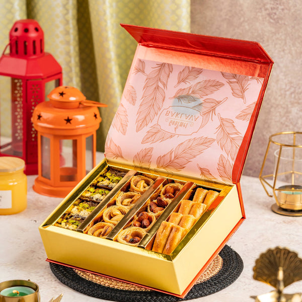 Gourmet Baklava Decadent Gift Box Of Assorted Baklava