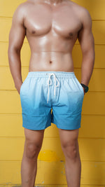 Thumbnail for Noroke Sustainable fabric | Poly elastane Ombre Men Swim Shorts - Distacart