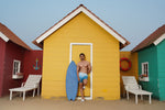Thumbnail for Noroke Sustainable fabric | Poly elastane Ombre Men Swim Shorts - Distacart