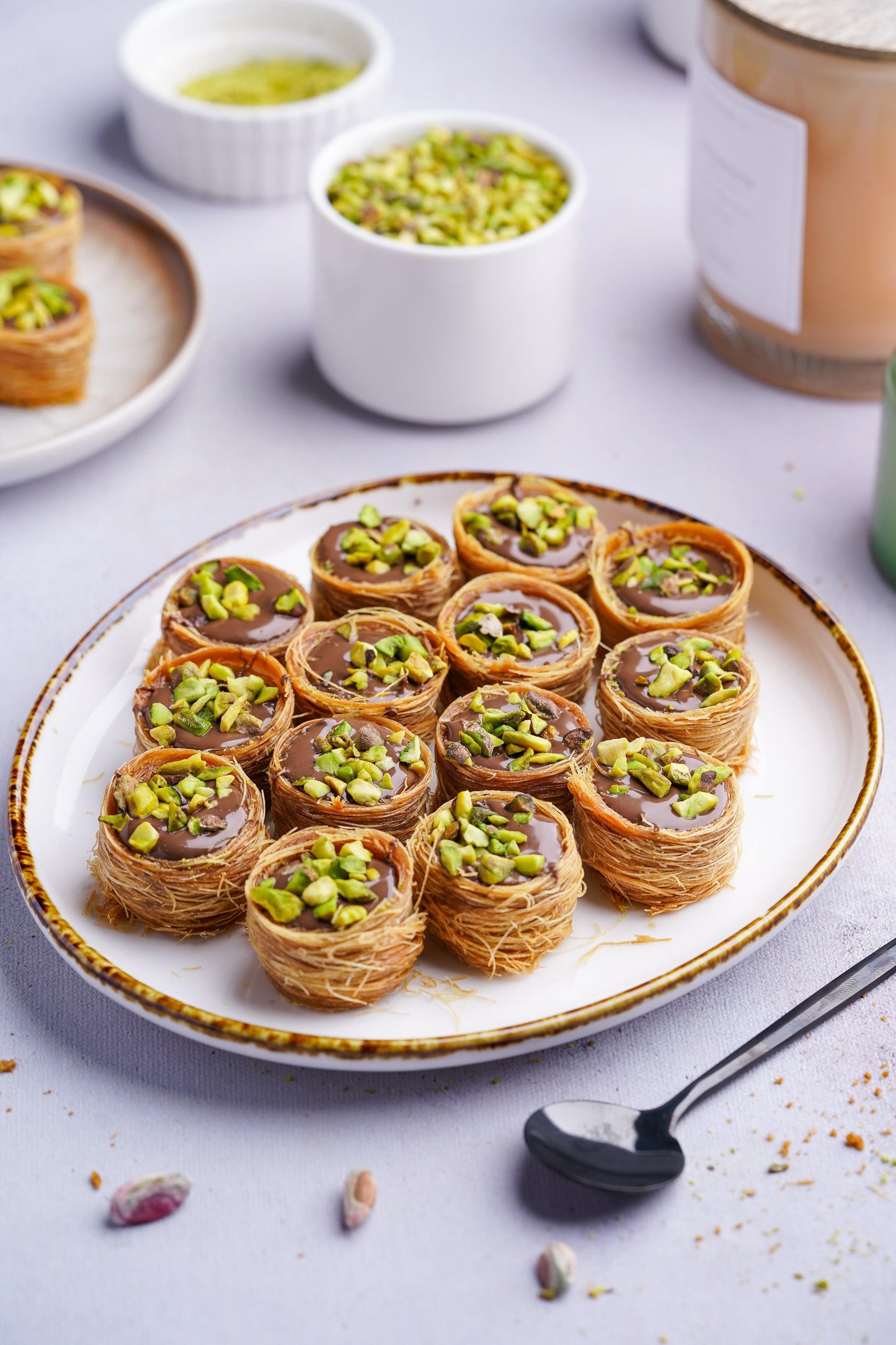 Gourmet Baklava Crescent Gift Box Of Assorted Nest Baklava - Distacart