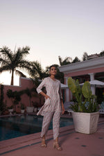 Thumbnail for BulBul Henna Pink Cotton Co-Ord Set