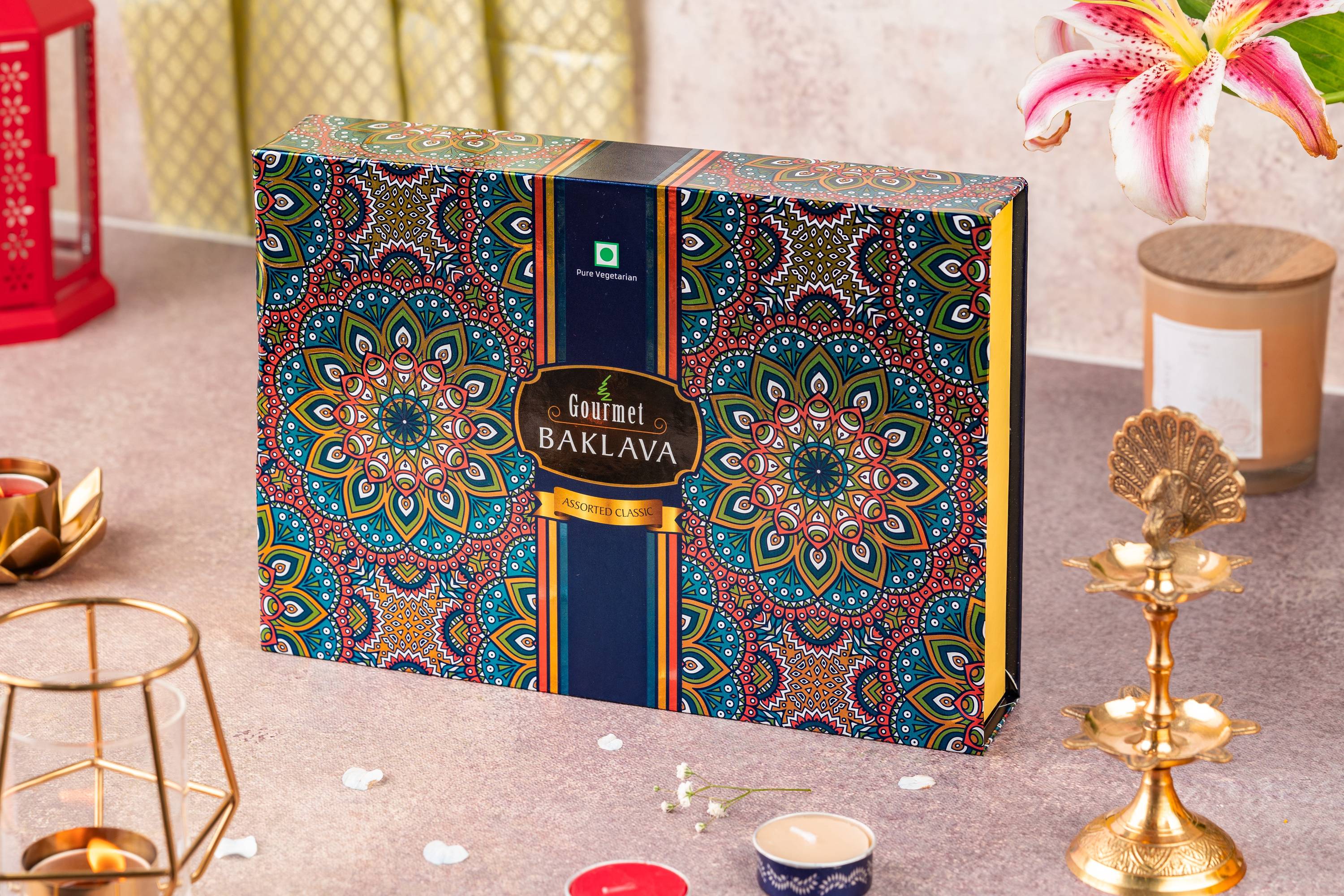 Gourmet Baklava Chocolate Dry Fruit Baklava