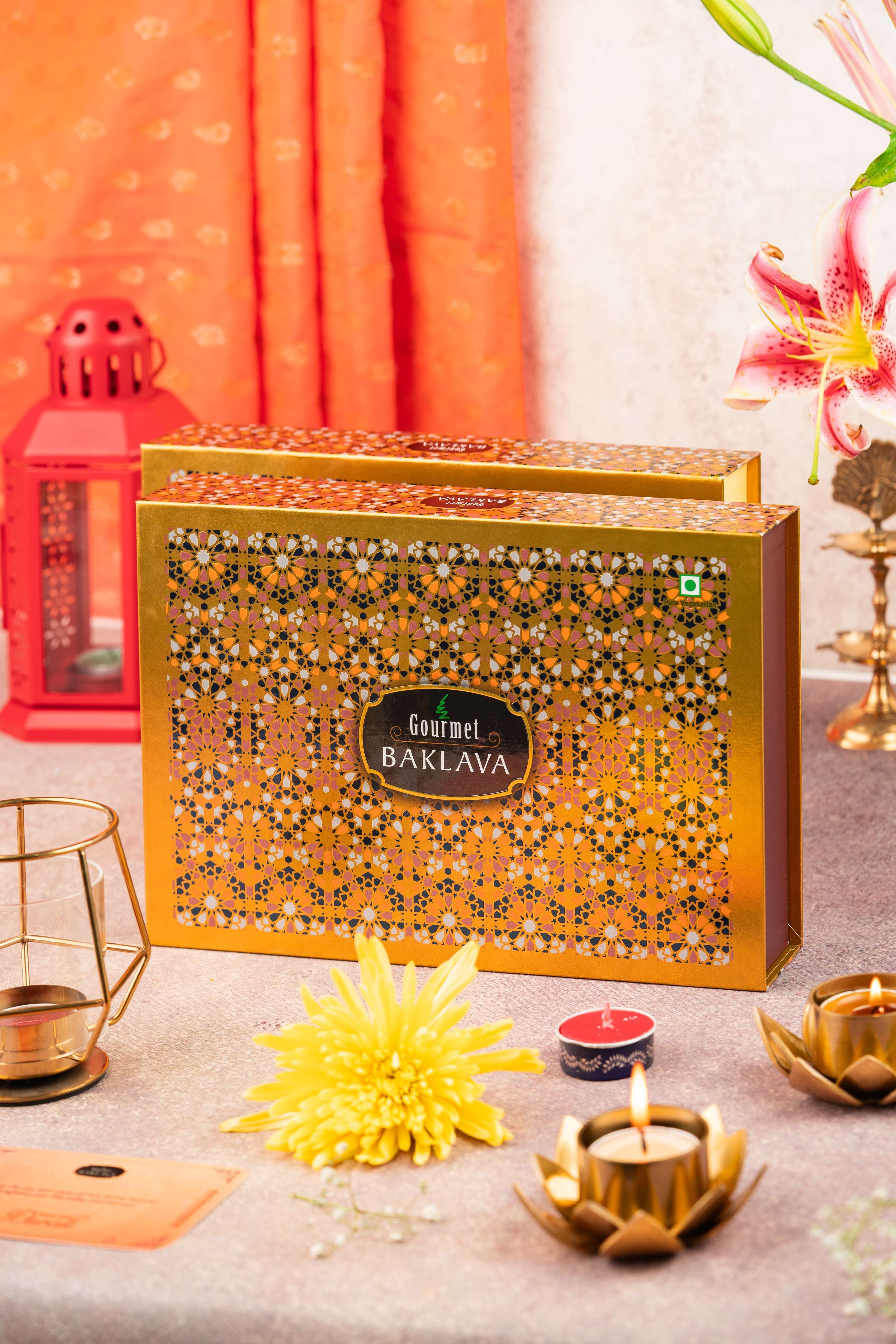 Gourmet Baklava Chocolate Dry Fruit Baklava