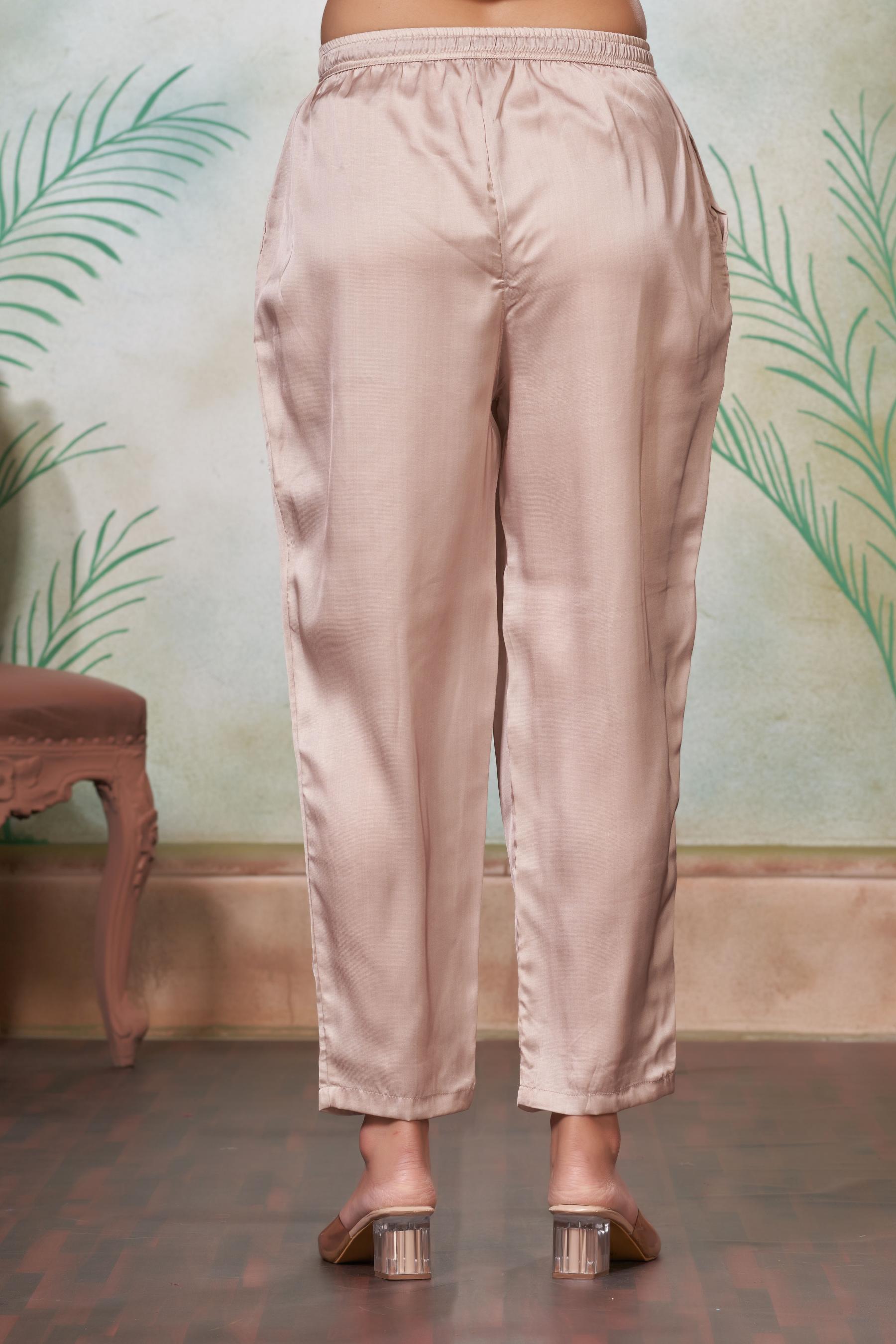 BulBul Arwa Silk Brown Kurta Set