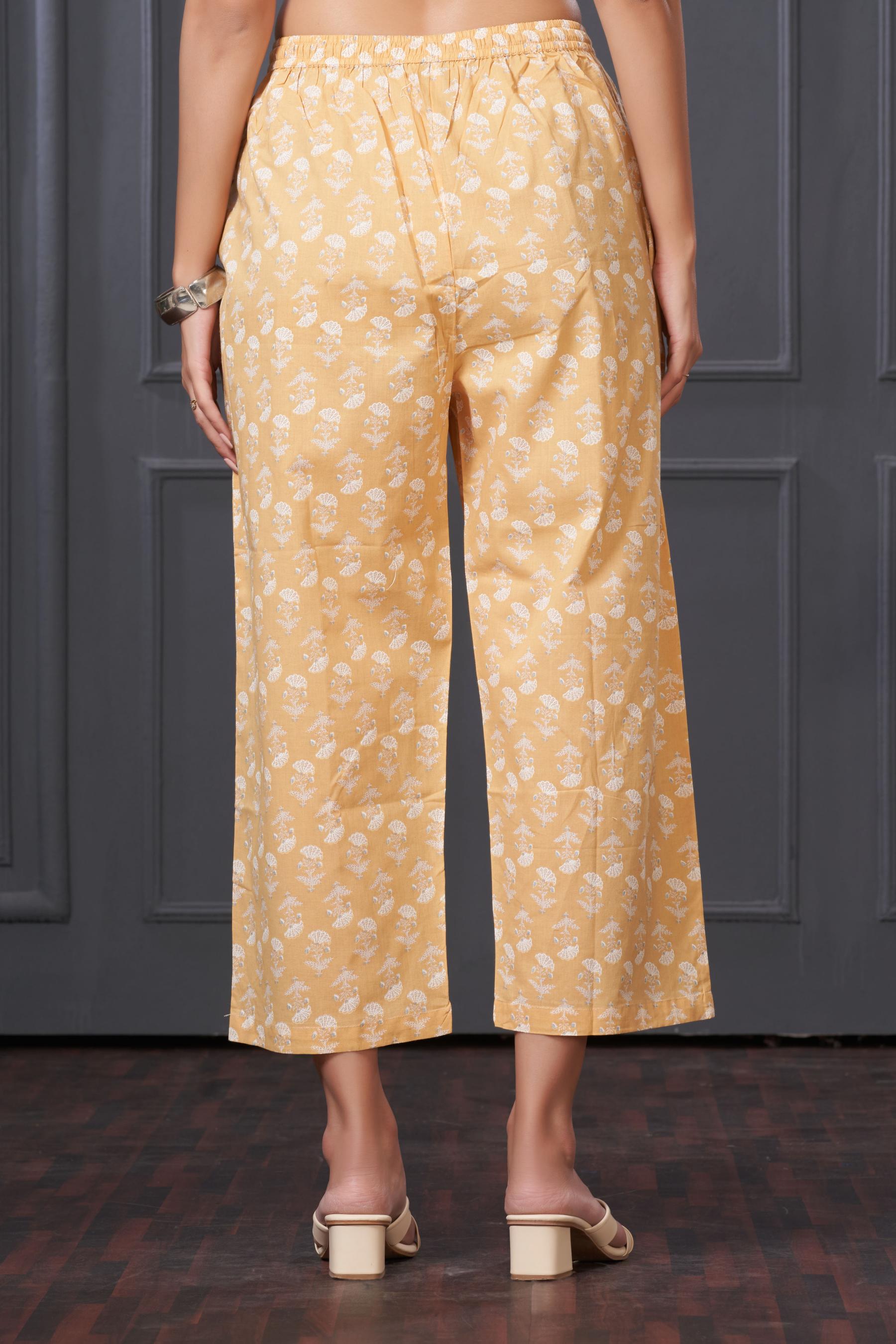 BulBul Nisha Cotton Off white Kurta Set with Dupatta