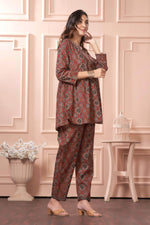 Thumbnail for BulBul Women Divya Gamthi Print Co-Ord Set