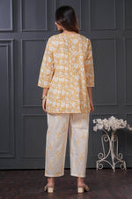 Thumbnail for BulBul Women Chaya Off White Co-Ord Set