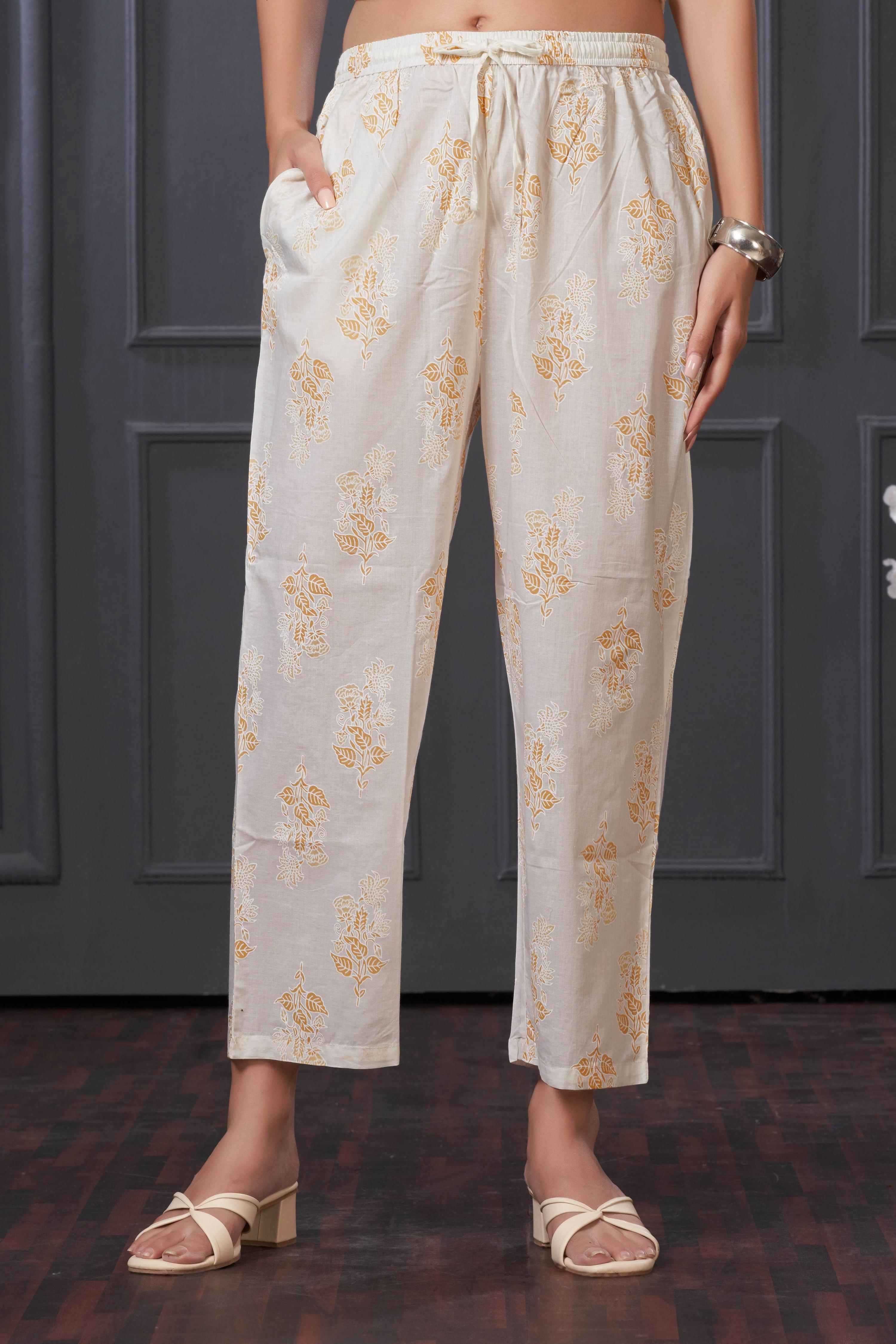 BulBul Women Chaya Off White Co-Ord Set