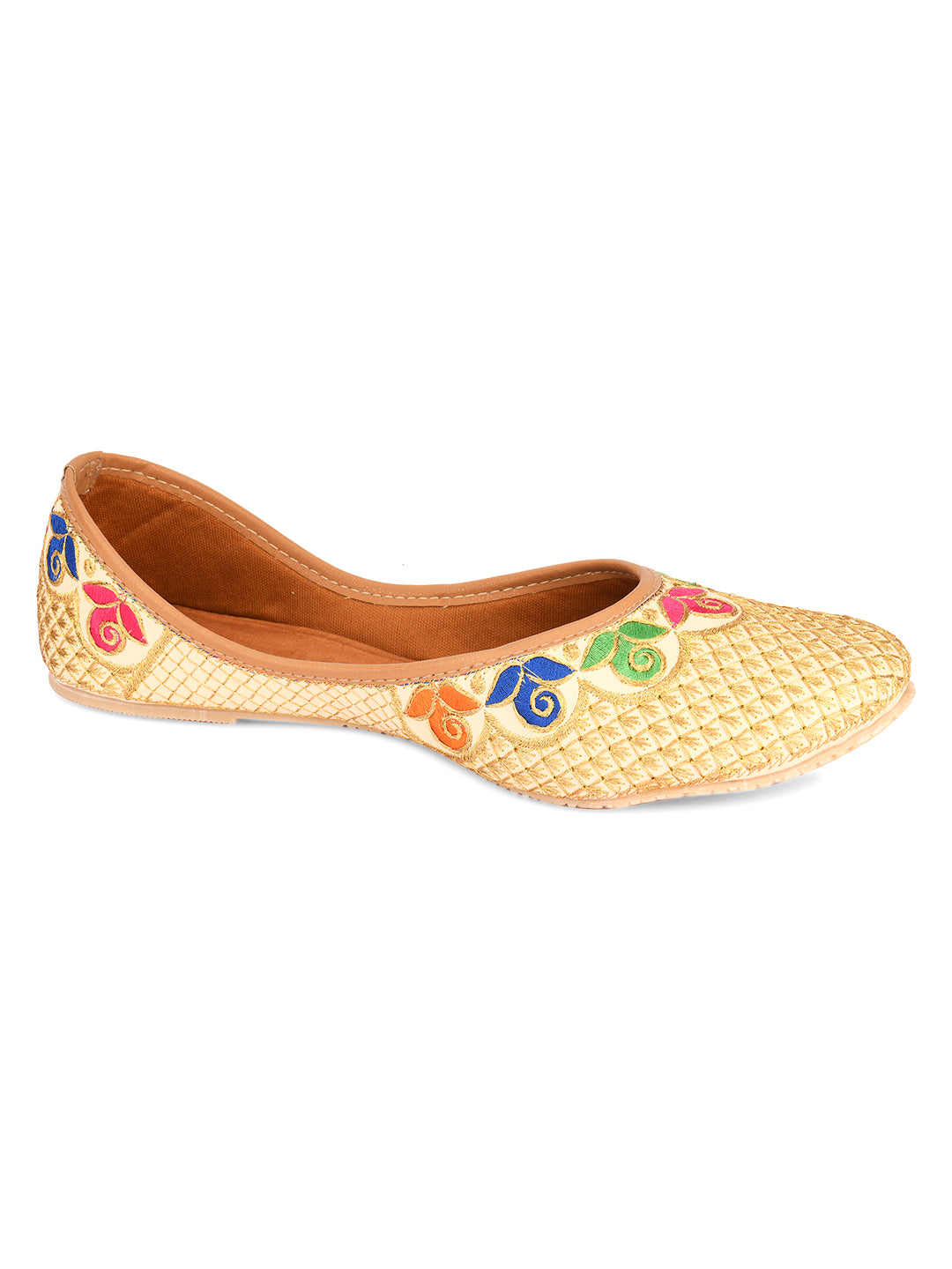 Desi Colour Women Indian Ethnic Footwear-Office Wear Ultra Comfortable Mojari - Distacart